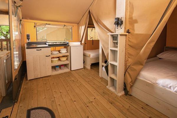 Eurocamp Tents At Campsite Polari Ровин Екстериор снимка