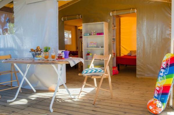 Eurocamp Tents At Campsite Polari Ровин Екстериор снимка