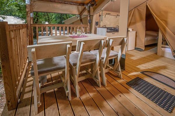 Eurocamp Tents At Campsite Polari Ровин Екстериор снимка